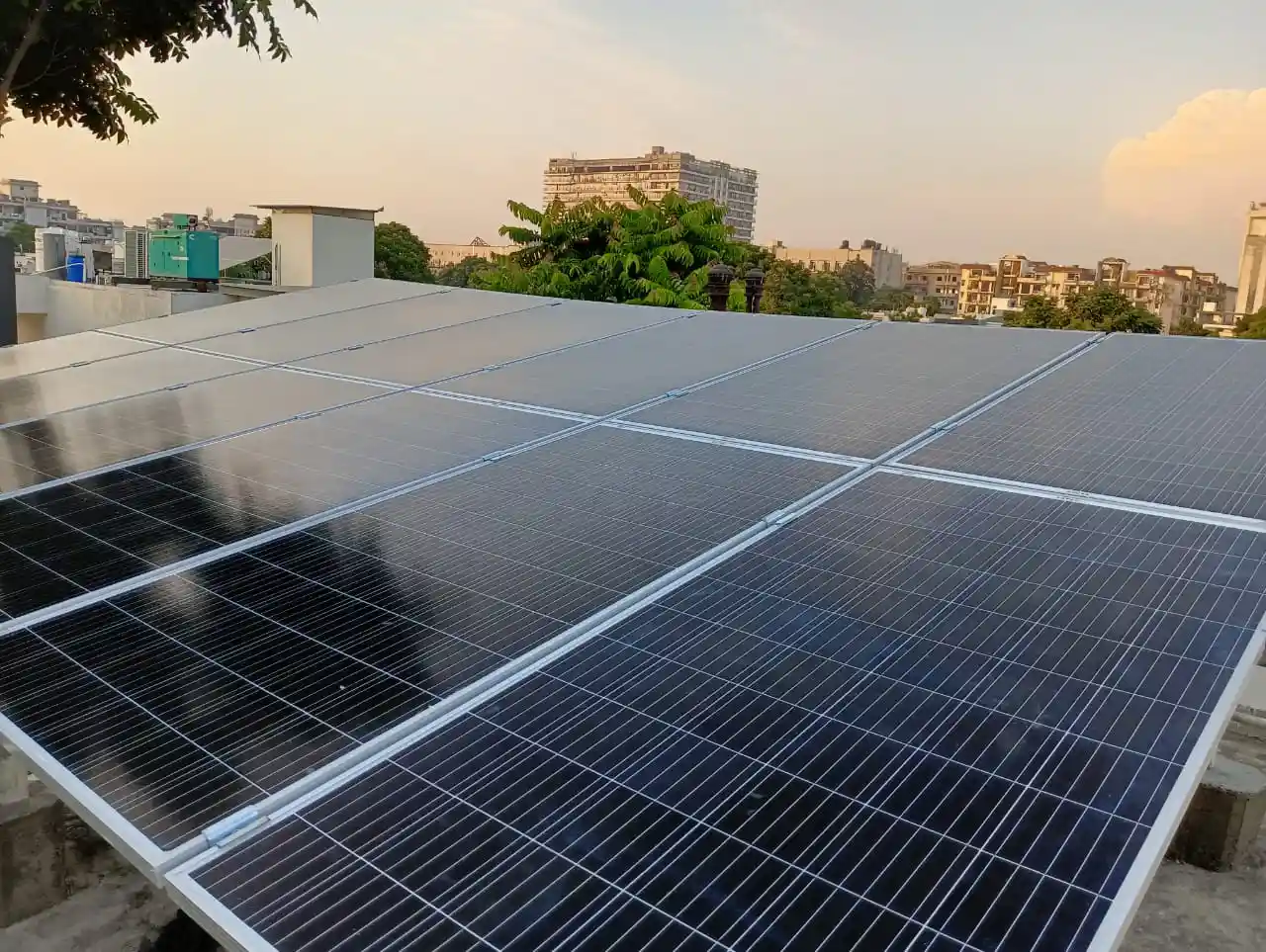 Industrial Solar Plant